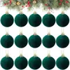 En Stock Transfronterizo Nuevo Lo Más Vendido en Amazon Bolas de Navidad Afelpadas Nuevas Decoraciones Navideñas Adornos Colgantes Palillos Decorativos