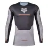 Jersey de descenso Fox americano más vendido, jersey de ciclismo de montaña, camiseta de manga larga para hombre, jersey de carreras de motocross