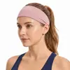Nueva diadema deportiva ancha de alta elasticidad para yoga y fitness, transpirable, que absorbe la humedad, que absorbe el sudor, pañuelo deportivo para atar el cabello para correr para mujeres