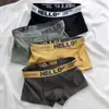Atacado de cuecas masculinas tamanho grande cintura média antibacteriana respirável confortável algodão boxer para homens fabricantes