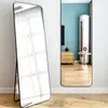 Espejo de pared para dormitorio, espejo de tocador para mujer, espejo de pared y de pie 3D estilo ins para uso doméstico, espejo de fábrica famoso en internet