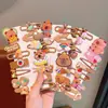 Presilha de Cabelo Infantil Kapibala Meninas Desenho Animado Franja Lateral Meninas Moda High-End Acessório de Cabeça para Bebê