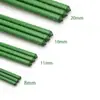 Ventas Directas de Fábrica Soporte de Horticultura Tubo de Acero Recubierto de Plástico Soporte para Plantas Soporte para Flores Trepadoras Barra de Soporte para Rosas Estructura para Trepar Pepinos