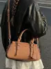 Bolso de Mano Moderno Retro Transfronterizo para Mujer, Nuevo Bolso Boston con Textura de Moda, Versátil para el Viaje Diario, Bolso de Hombro Cruzado