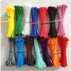 Abraçadeiras de Nylon 3*100mm Padrão Nacional Cabeça Fixa Etiqueta Fita Plástica de Amarração Fivela Autotravante Chicote de Fios
