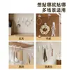 Gancho adhesivo sin rastro, fuerte y no requiere taladro, adecuado para paredes pintadas con látex, cocinas, dormitorios y ganchos pequeños para montar en la pared