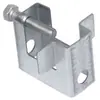 Abrazadera de Garra de Tigre de Hierro Abrazadera de Boca de Tigre Pieza de Colgar de Acero con Forma de C Gancho de Acero Ranura H Tarjeta de Viga de Acero en I Accesorios para Estructura de Acero Cuadrada