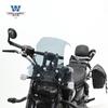 Adecuado para parabrisas, deflector de viento delantero y modificación de scooter Qianjiang Flash 350