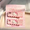 Grampo de Cabelo Infantil para Meninas, Presilha Lateral para Franja, Acessório de Cabelo Desenho Animado Fofo Novo Tendência para Meninas
