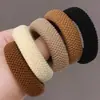 Elástico de Cabelo Largo, Espesso, Durável, Alta Elasticidade, Sem Costura, Acessório de Cabelo Largo, Elástico de Borracha, Moderno para Mulheres, Elástico de Cabelo para Estudantes, Estiloso