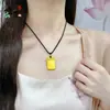 Loja de Ouro Ouro de Areia Vietnamita Pingente da Paz Pingente de Nuvem Colar para Mulheres Estilo Antigo Pingente Quadrado Moda Item Quente