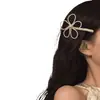 [Estilo Rei] Presilha de Cabelo Flor de Pérola Doce Coreana Presilha Bico de Pato Feminina Exquisite de Alto Padrão Acessórios de Cabelo para o Início da Primavera
