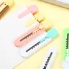 Cuchillo de Utilidad de Caramelo, Cuchillo Creativo Lindo de Dibujos Animados, Cuchillo para Abrir Paquetes, Materiales de Aprendizaje y Culturales, Cuchillo de Papel Tapiz Hecho a Mano, Mayoreo