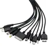 Cabo de Dados USB para Celular Um para Dez Luz de Camping Power Bank Cabo de Carregamento Dez em Um Cabo Multi-Cabeça em Um