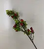 Pequeno enfeite de Natal de plástico com flocos de neve de dupla face, bola de flores de plástico e árvore de Natal para pendurar na janela.