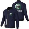 Chaqueta para Hombre Casual Deportiva Talla Grande Moderna Comercio Exterior Cierre Holgada Estilo Motociclista Punk Estándar de Coche
