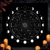 Mantel Cuadrado Tela para Lectura de Cartas del Tarot Alto Valor Estético Tela de Fondo para Fotografía en Transmisión en Vivo Mantel Decorativo de Cartas del Tarot Tela de Ambiente