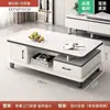 Mueble de TV para Sala de Estar para Apartamentos Pequeños, de Pie, Sencillo, Nuevo Modelo 2025, Retráctil, Mueble de TV Moderno Minimalista de Pizarra
