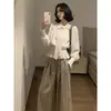 Pantalones de Verano Holgados de Pierna Ancha para Mujer de 175 cm de Altura con Diseño de Pliegues Rayados, Pantalones Rectos Versátiles y Elegantes para el Trabajo