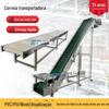 Transportador de escalada pequena correia transportadora porca alimentador de guincho automático correia transportadora de alimentos de aço inoxidável