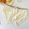 Clase A algodón para bebé nube jacquard ropa interior para dama cintura transpirable entrepierna de algodón antibacteriano 5A suave amigable con la piel pantalones de niña