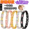 Bestseller transfronteiriço moda europeia e americana pulseira magnética completa removível de liga ecológica com diamantes pulseira feminina ajustável