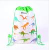 Venda Direta da Fábrica Nova Bolsa de Armazenamento de Bolso com Cordão Desenho Animado de Dinossauro Bolsa de Armazenamento de Unicórnio Mochila Infantil