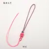 Cuerda tie-dye, nudo de la suerte, producto semiacabado, cuerda para manualidades hechas a mano, accesorios decorativos, cuerda trenzada, caja de regalo con cuerda a juego