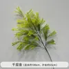 Capim Espargo, Capim Bigode de Dragão, Paisagismo de Plantas, Folhagem, Banquete de Casamento e Noivado, Display de Janela Suspenso Estilo Floresta, Arranjo Floral