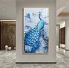 Flor de Parede Pavão Fênix e Mural de Pássaros Estilo Chinês B&B Hotel Entrada Pintura Pendurada Sala de Estar Corredor Pintura Decorativa Novo Estilo Chinês