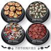 Set Mixt de Arcilla Polimérica Suave de 12 Colores para Halloween Transfronterizo Esmalte de Uñas Ultrafino Maquillaje Materiales para Joyería de Uñas al Mayoreo