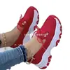 Zapatos Deportivos Casuales con Cordones de Encaje Transfronterizos Europeos y Americanos para Mujer, Zapatos Planos Nuevos, Venta al por Mayor Tallas Grandes