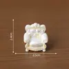 Móveis Criativos Estilo Barroco Miniatura Casa de Bonecas DIY Acessórios de Decoração Micro Paisagem Mini Pequenos Enfeites