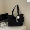 Bolso de Hombro Nuevo Otoño 2026 para Mujer, Gran Capacidad, para Viajes Diarios, Bolso de Mano de Lona, Bolso Tote Versátil para Estudiantes