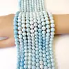 Venta al por mayor 8mm Bolas Florales de Cristal Color Macarrón Color Teñido en Agua Conservación del Color DIY Hecho a Mano Joyería con Cuentas de Cristal Accesorios