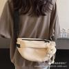 Bolso Casual Deportivo tipo Dumpling 2026 Nueva Moda Ligero Cruzado Estilo Coreano Nicho para Viajar de un Solo Hombro de Lona para Mujer