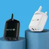 Nuevo cargador de teléfono móvil europeo 2023 carga súper rápida PD20W con luz cabeza de carga pequeña y gordita fabricantes de origen