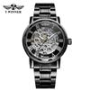 GANADOR GANADOR Nuevo Reloj Mecánico Automático para Hombre Retro de Alta Gama Suizo Moda Acero de Tungsteno Galvanizado Calado
