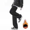 Calça Masculina Nova Primavera e Outono Modelagem Solta Versátil Reta Calça de Moletom Tendência High Street Esportiva Casual Calça Longa