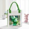 Fabricante Personalizado Venta al Por Mayor 24 Celebridad de Internet Bolsa de Fieltro Bolso Impreso Muñeco de Dibujos Animados Bolsa de Tutoría Souvenir Personalizado