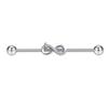 AliExpress comércio exterior de aço inoxidável industrial unha da orelha punção ornamentos uma variedade de orelha longa osso da unha da ponte da orelha prego em estoque