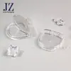 Orden Jinze: Caja Cuadrada de Compartimento Único Totalmente Transparente para Sombras de Ojos, Caja para Rubor, Material de Empaque de Caja Plástica Vacía