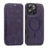 Adequado para Iphone18Promax, Capa de Celular Flip de Couro com Sucção Magnética, Capa Protetora Anti-Queda para Apple 17, 16 Comércio Exterior