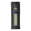 Linterna Mini Transfronteriza con Batería de Litio 18650 Integrada con Salida Luz Roja y Azul Cob Luz Lateral Led Linterna de Luz Fuerte