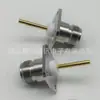 Conector Coaxial de Radiofrecuencia N-Kfd Base Hembra N Instalación en Panel de Placa de Circuito Impreso Antena de Alta Frecuencia Anti-Interferencia