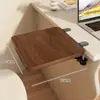 Placa de Extensão para Mesa de Escritório Expansão Alargamento Artefato Extensão de Tampo de Mesa Rack de Armazenamento Quarto Dobrável Bandeja de Teclado