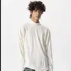 Camada Base Térmica Outono e Inverno Roupa Íntima Blusão para Homens e Mulheres, Manga Longa Solta Versátil Tendência Top Novo Estilo Popular 2025