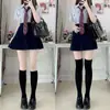 Meias Veludadas Acima do Joelho para Mulheres, Meias Finas de Verão para Panturrilha, Meias de Meia-Perna Estilo College Jk Japonês, Meias Longas