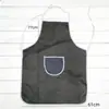 Suministro directo de fábrica para tienda de 2 yuanes delantal de color liso 80*60 delantal de tela floral delantal impermeable un paquete de 10 suministro binario