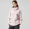 Moda Juvenil Nueva Cortavientos 3 en 1 con Forro de Polar, Engrosado para Calidez, Chaqueta de Viaje Otoño/Invierno, Impermeable y Resistente a los Arañazos